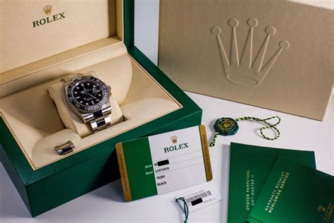 real rolex box and papers